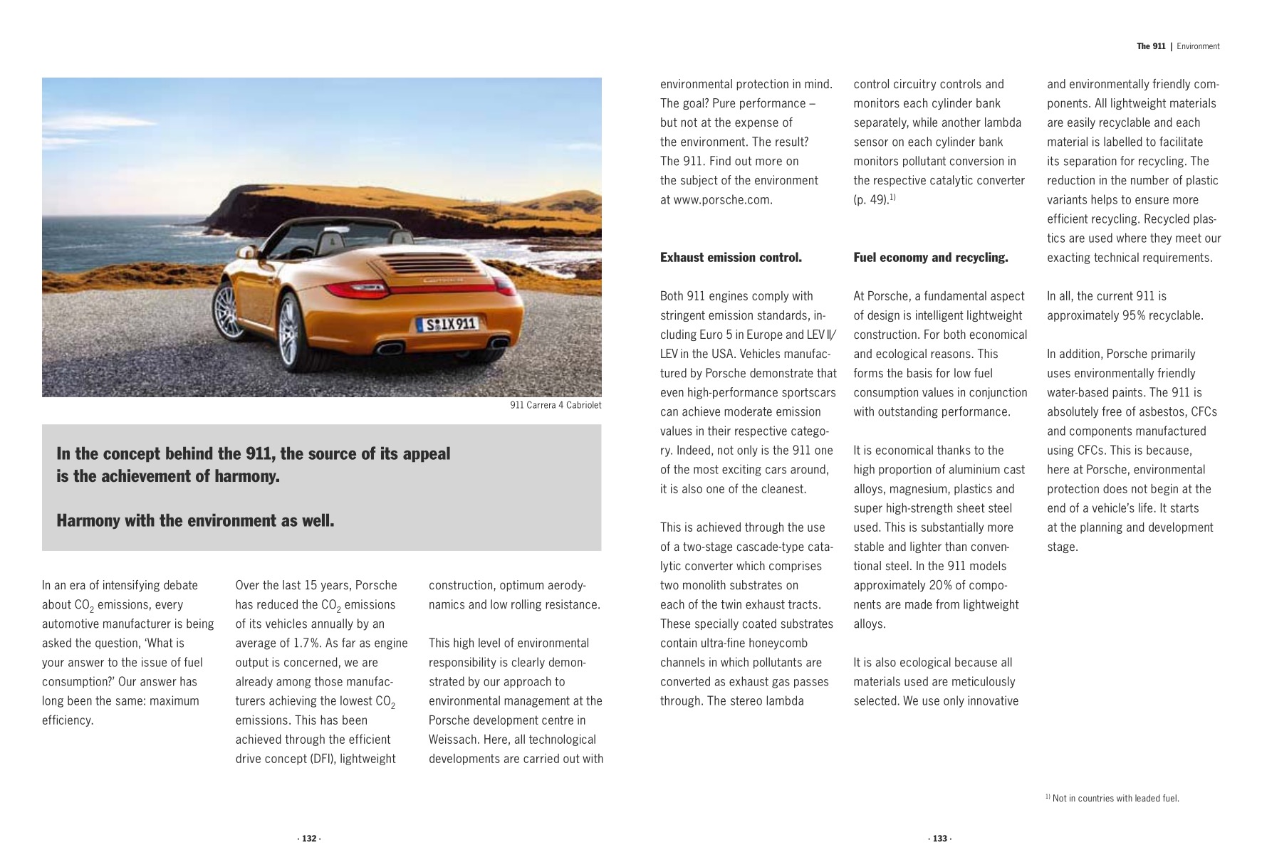2010 Porsche 911 Brochure Page 37